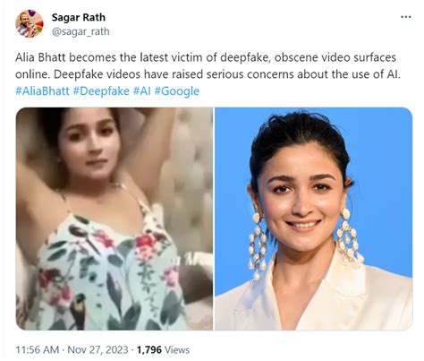 aliabhatt naked|Alia Bhatt DeepFakes Porn Videos